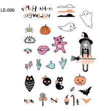 Load image into Gallery viewer, BalleenShiny Luminous Tattoos Glow In The Dark Children&#39;s Temporary Tattoos Kids Christmas Fluorescent Waterproof Cute Stickers