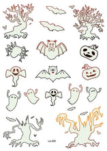 Load image into Gallery viewer, BalleenShiny Luminous Tattoos Glow In The Dark Children&#39;s Temporary Tattoos Kids Christmas Fluorescent Waterproof Cute Stickers