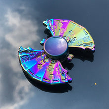 Load image into Gallery viewer, Finger Spinner Office Anxiety Relief Stress Fidget Gyro Flower / Tower / Spider Metal Hand Spinner Tri Spinner Model