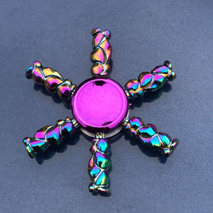 Finger Spinner Office Anxiety Relief Stress Fidget Gyro Flower / Tower / Spider Metal Hand Spinner Tri Spinner Model